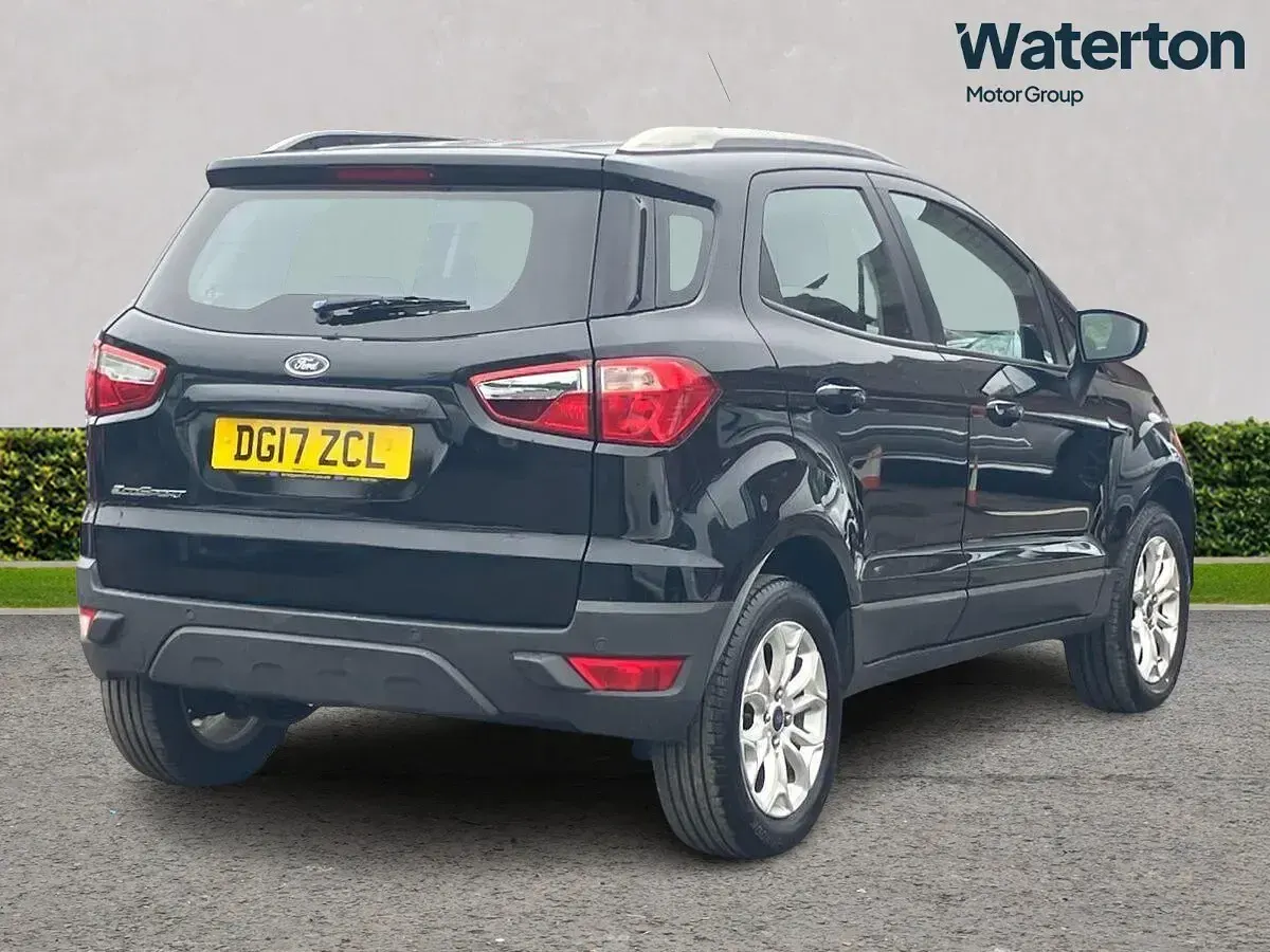 Used Ford Ecosport Zetec 112 HP (82 kW) 2017 Black SUV