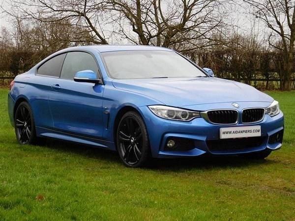 Blue Used 2014 BMW 420 M Sport Coupe | £7,995 (A bit pricey) - Image 1/4