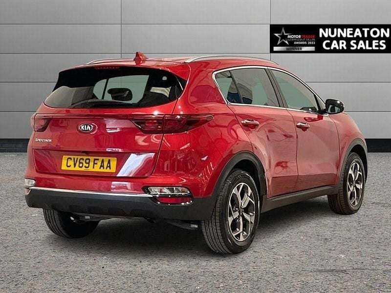 Used Kia Sportage 130 HP (95 kW) 2019 Red SUV