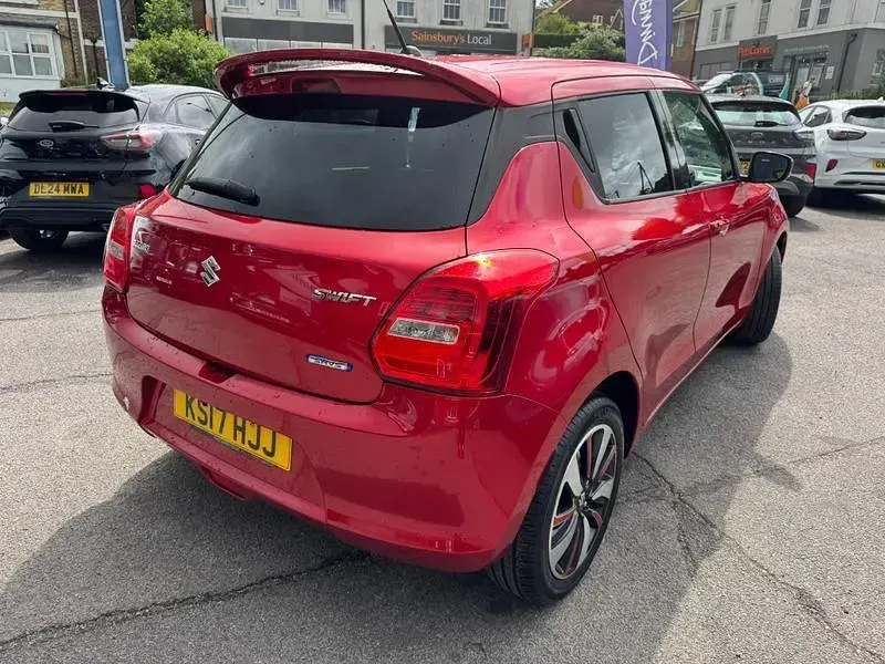 Used Suzuki Swift SZ5 111 HP (81 kW) 2017 Red Hatchback