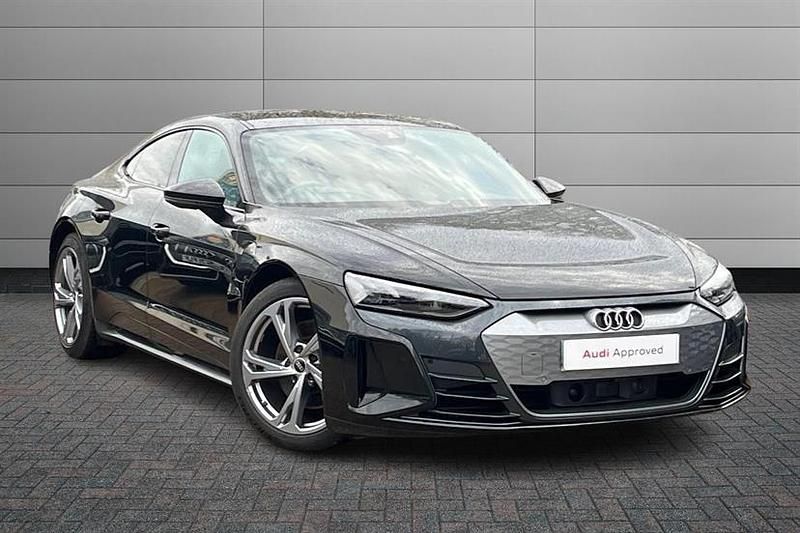 Black Used 2022 Audi e-tron GT quattro Comfort Sedan | £42,470 (Fair price) - Image 1/4