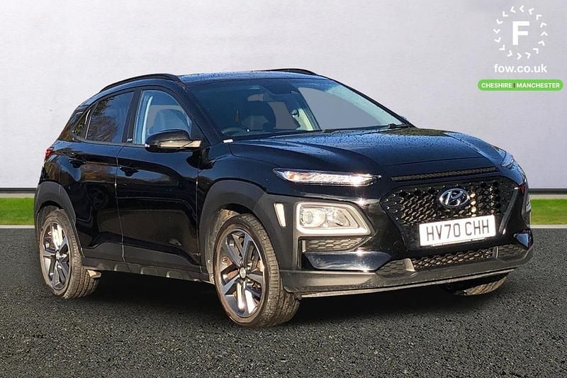 Black Used 2020 Hyundai Kona Edition SUV | £11,899 (Fair price) - Image 1/4