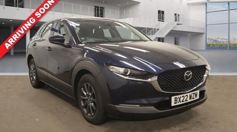 Blue Used 2022 Mazda CX-30 SUV | £15,900 (Good price) - Image 1/4