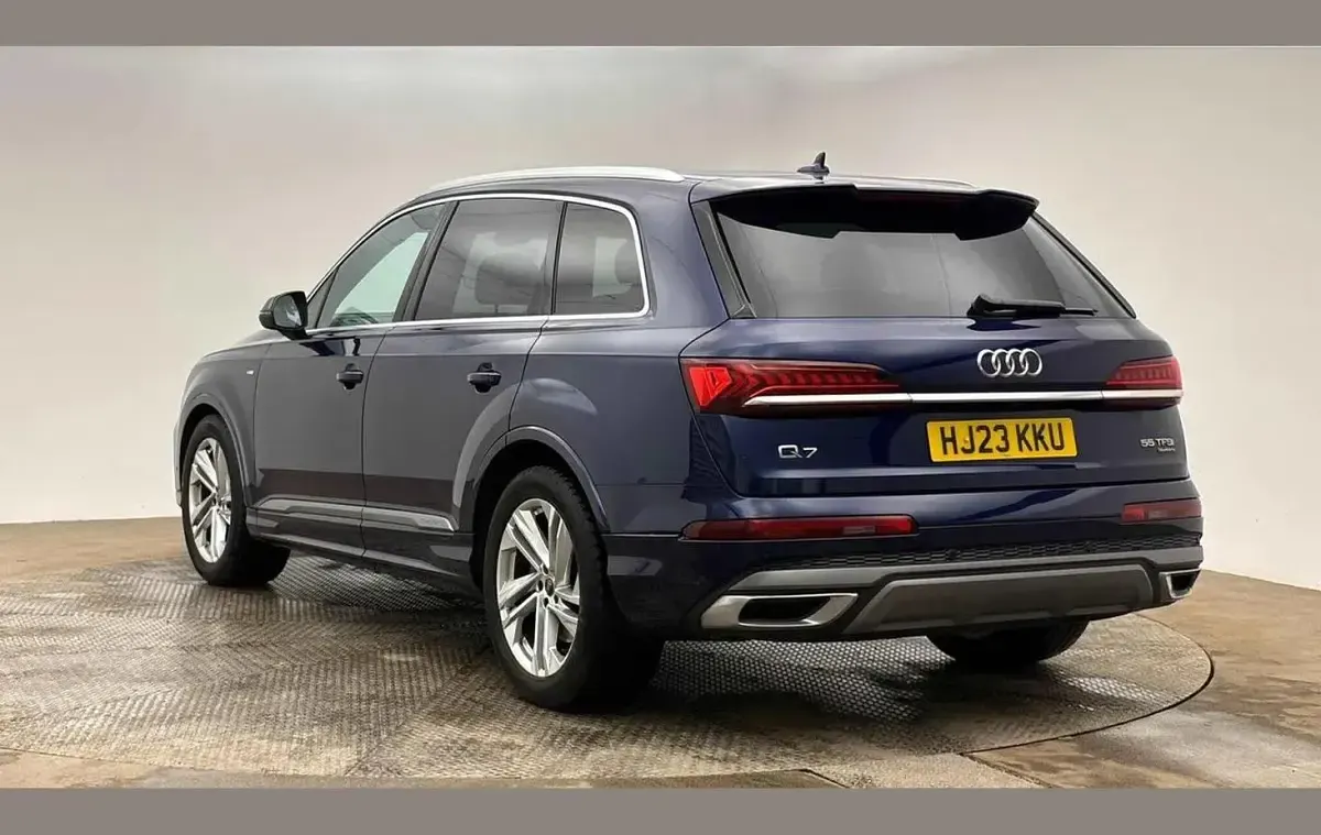 Used Audi Q7 S-Line 334 HP (245 kW) 2023 Blue SUV