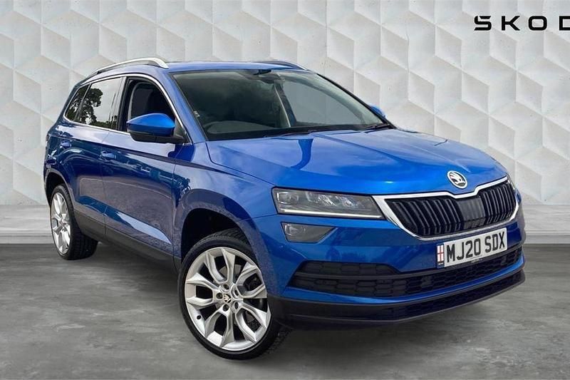 Blue Used 2020 Skoda Karoq SE L SUV | £21,700 (A bit pricey) - Image 1/4