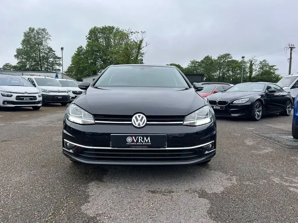 Used VW Golf VII Match 115 HP (84 kW) 2019 Black Hatchback