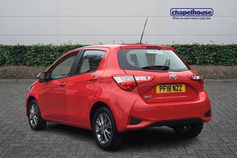 Used Toyota Yaris 2018 Red Hatchback