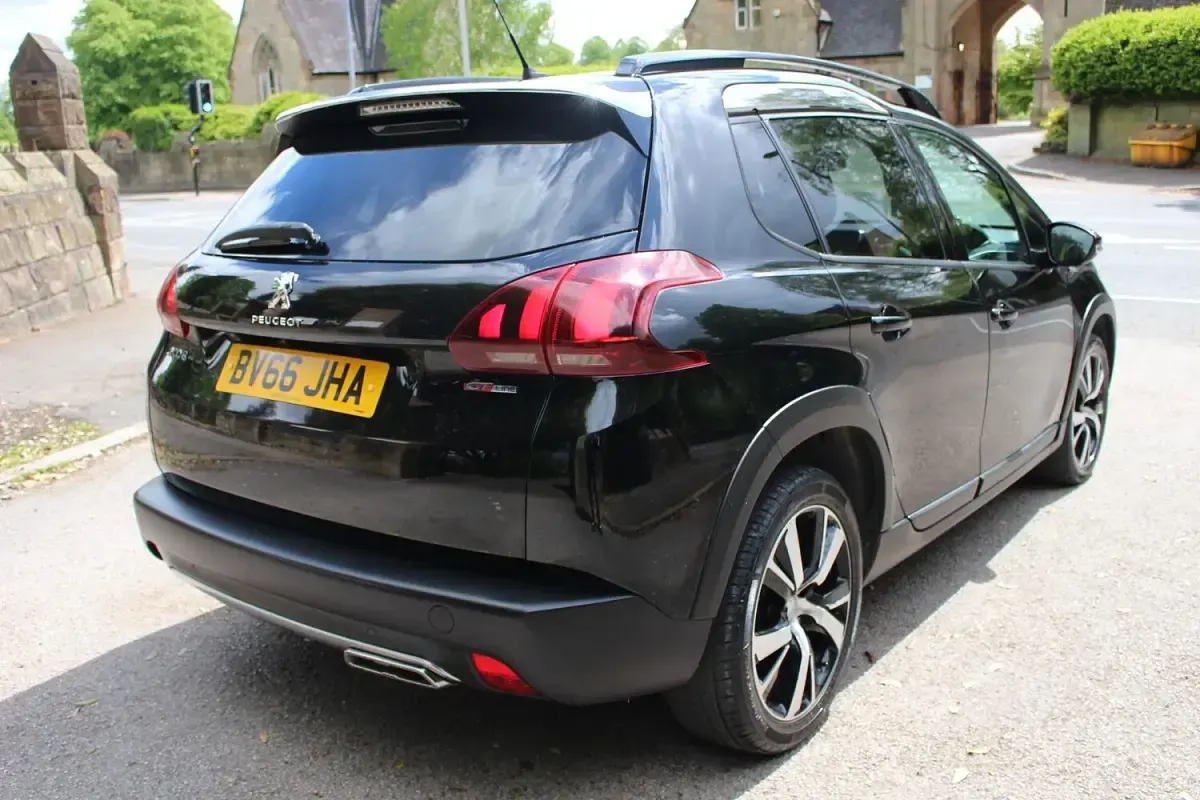 Used Peugeot 2008 GT-line 2016 Black SUV