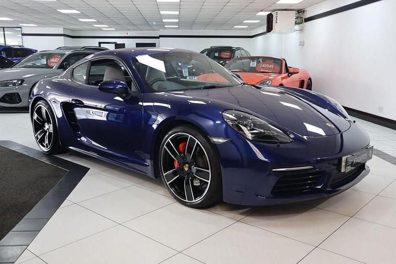 Blue Used 2019 Porsche 718 Cayman Coupe | £45,949 (Fair price) - Image 1/4