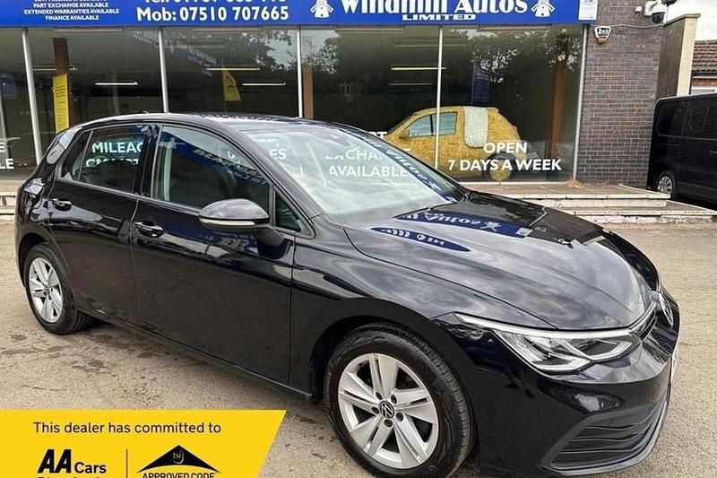 Black Used 2021 VW Golf VIII Life Hatchback | £11,450 (Fair price) - Image 1/1