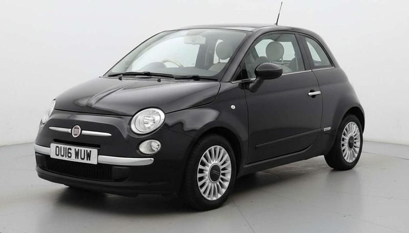 Usado Fiat 500 Lounge 69 HP (50 kW) 2011 Preto Citadino