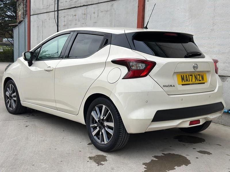 Used Nissan Micra N-Connecta 2017 White Hatchback