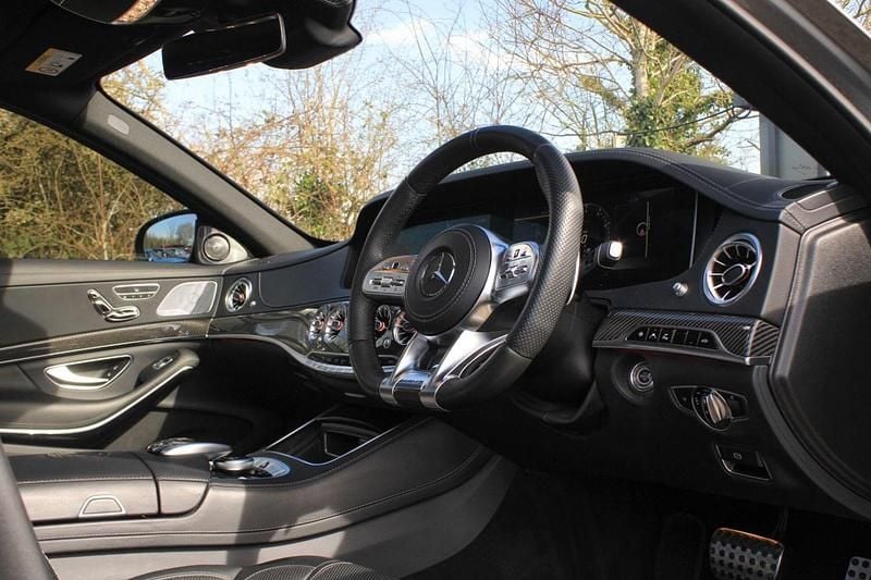 Käytetty Mercedes S63L AMG 2018 Harmaa Sedan