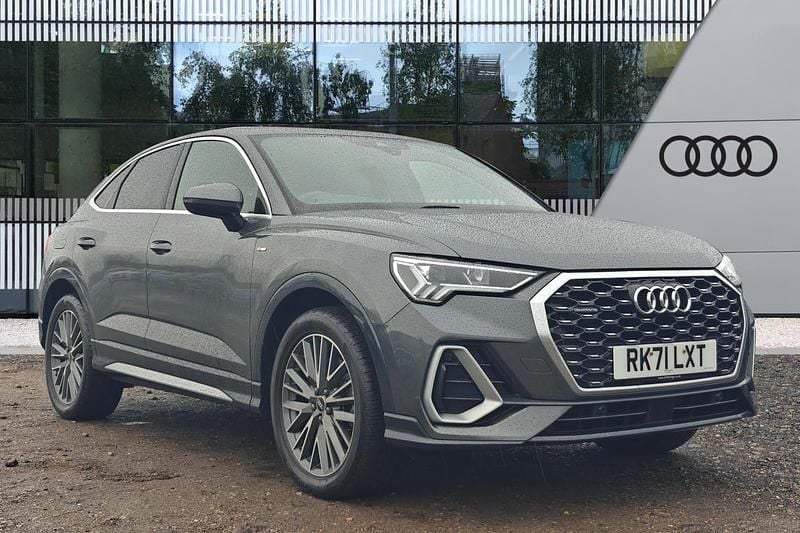 Grey Used 2021 Audi Q3 Sportback S-Line SUV | £28,990 (Fair price) - Image 1/4