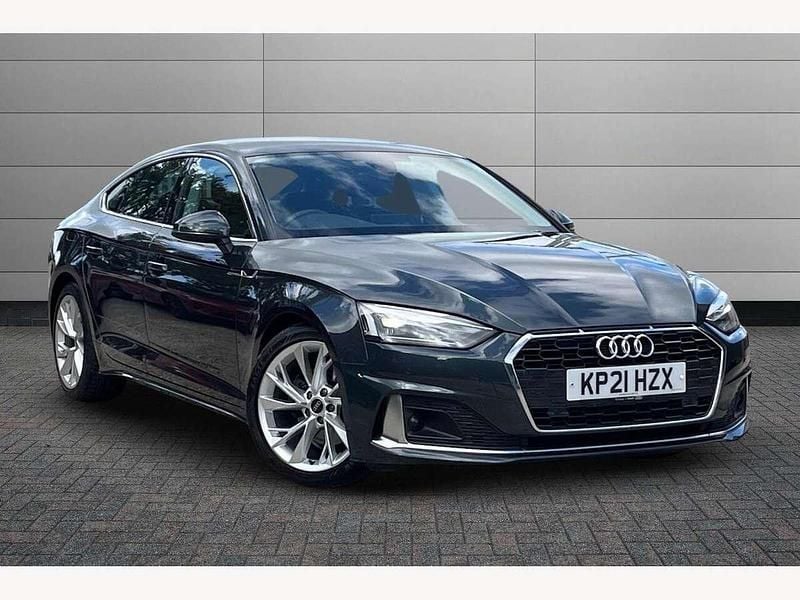 Grey Used 2021 Audi A5 Sportback Sport Hatchback | £22,950 (Fair price) - Image 1/4