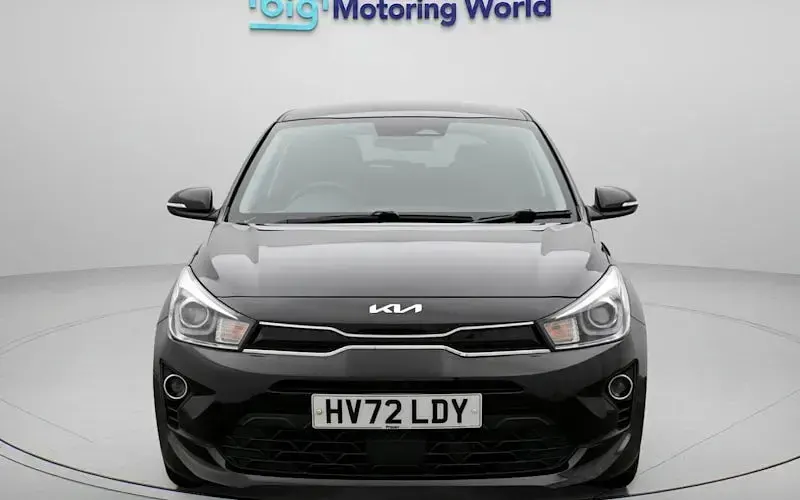 Used Kia Rio 120 HP (88 kW) 2022 Black Hatchback