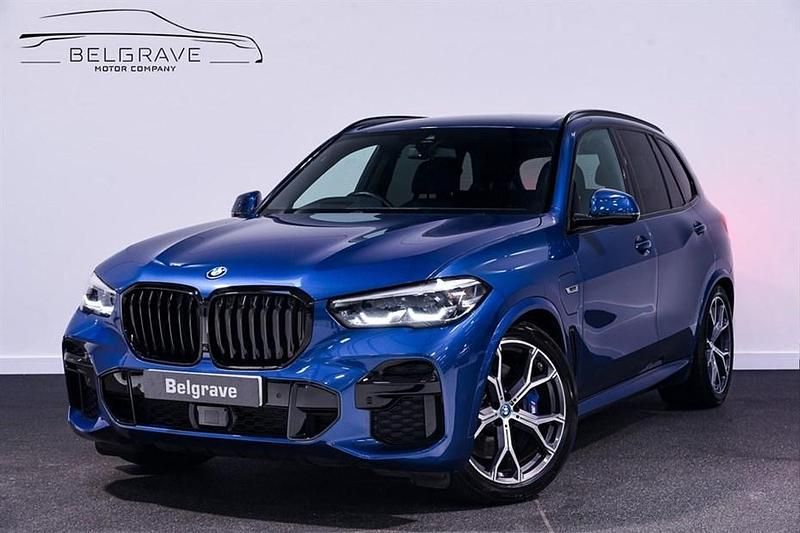Blue Used 2022 BMW X5 M Sport SUV | £48,980 (Fair price) - Image 1/1