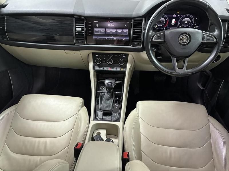 Used Skoda Kodiaq SE L 190 HP (139 kW) 2019 Blue SUV