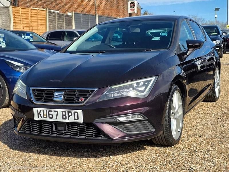 Used Seat Leon FR 180 HP (132 kW) 2017 Purple Hatchback