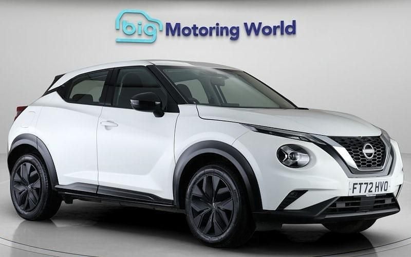 Used Nissan Juke Acenta 114 HP (83 kW) 2023 White SUV