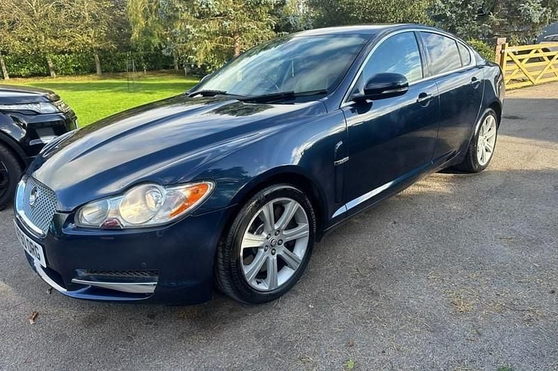 Blue Used 2010 Jaguar XF Luxury Sedan | £2,501 (Fair price) - Image 1/1