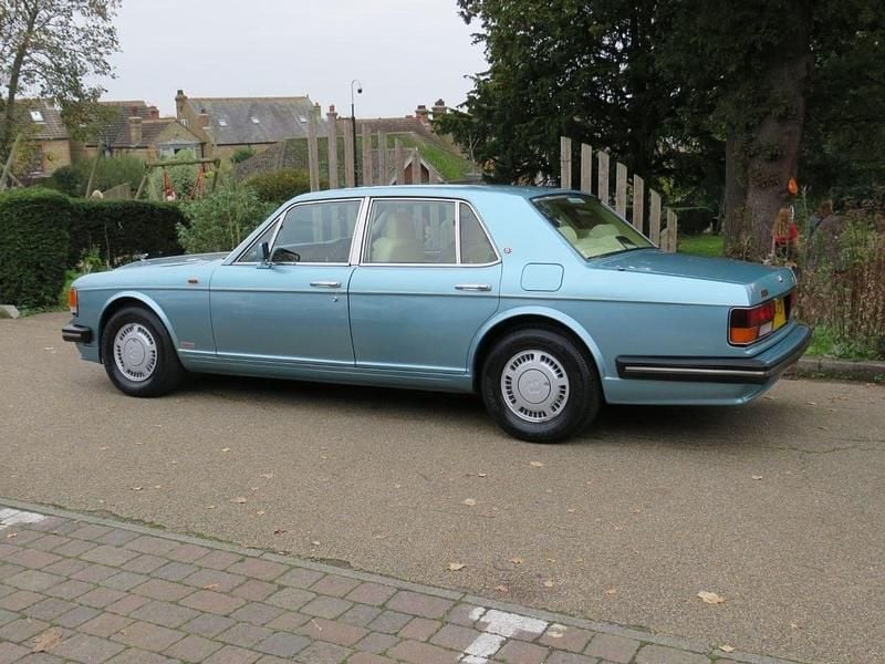 Used Bentley Turbo 341 HP (250 kW) 1991 Blue Sedan