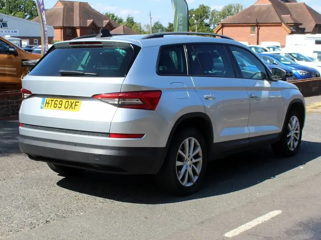 Used Skoda Kodiaq SE 150 HP (110 kW) 2020 Silver SUV