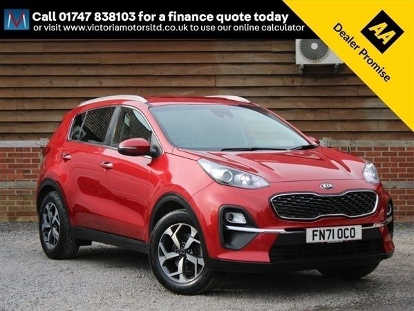 Red Used 2021 Kia Sportage SUV | £15,995 (Good price) - Image 1/1