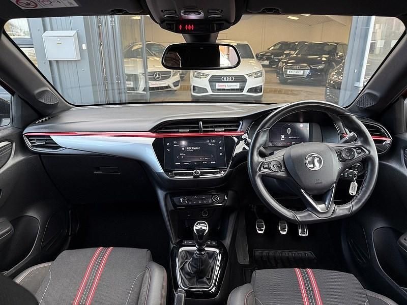 Used Vauxhall Corsa SRi 100 HP (73 kW) 2021 Orange Hatchback