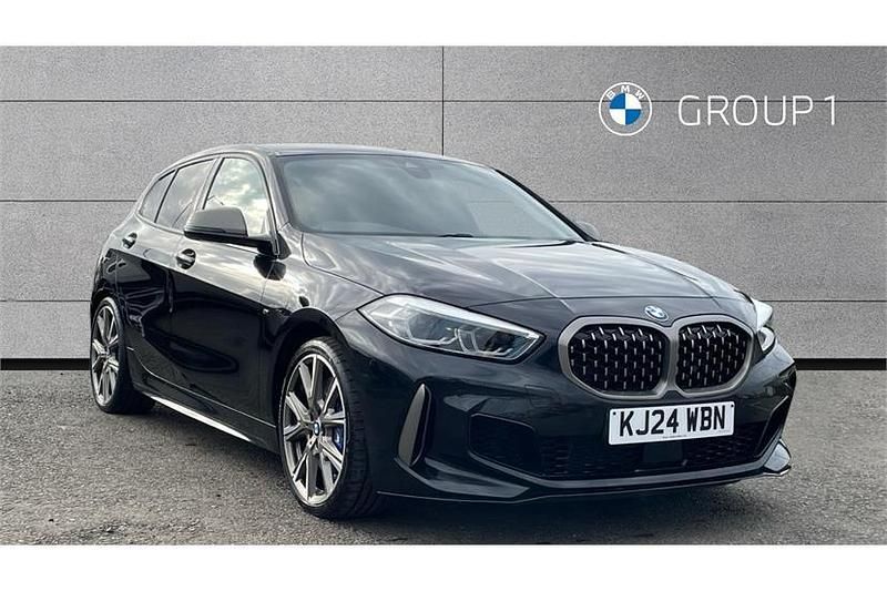 Used BMW M135 Comfort Edition 306 HP (225 kW) 2024 Black Hatchback