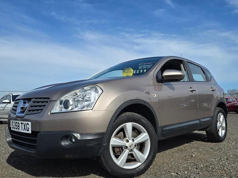 Used Nissan Qashqai Acenta 115 HP (84 kW) 2008 Beige SUV