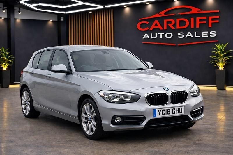 Used BMW 118 Sport Line 2018 Silver Hatchback