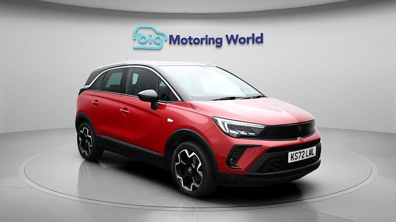 Used Vauxhall Crossland Ultimate 129 HP (94 kW) 2022 Red SUV
