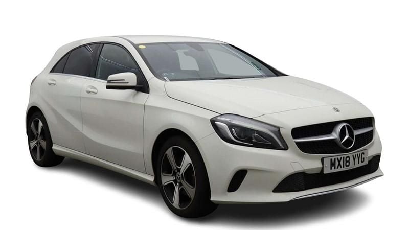 Used Mercedes A200 Sport Edition 2018 White Hatchback