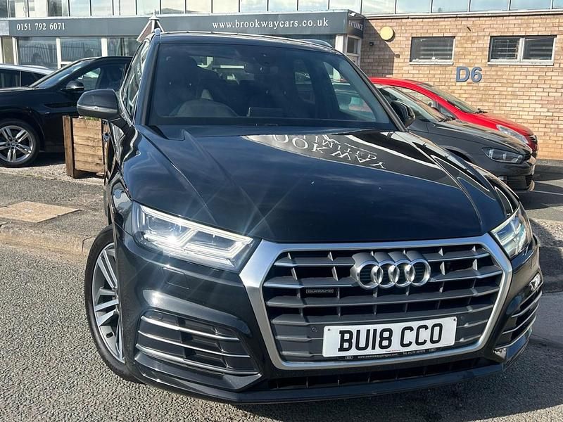 Used Audi Q5 S-Line 190 HP (139 kW) 2018 Black SUV