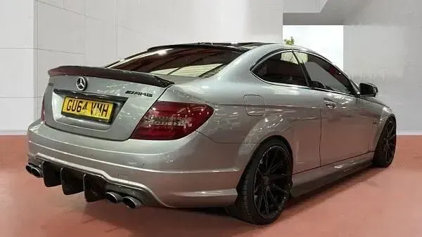 Usado Mercedes C63 AMG 2014 Prateado Coupé