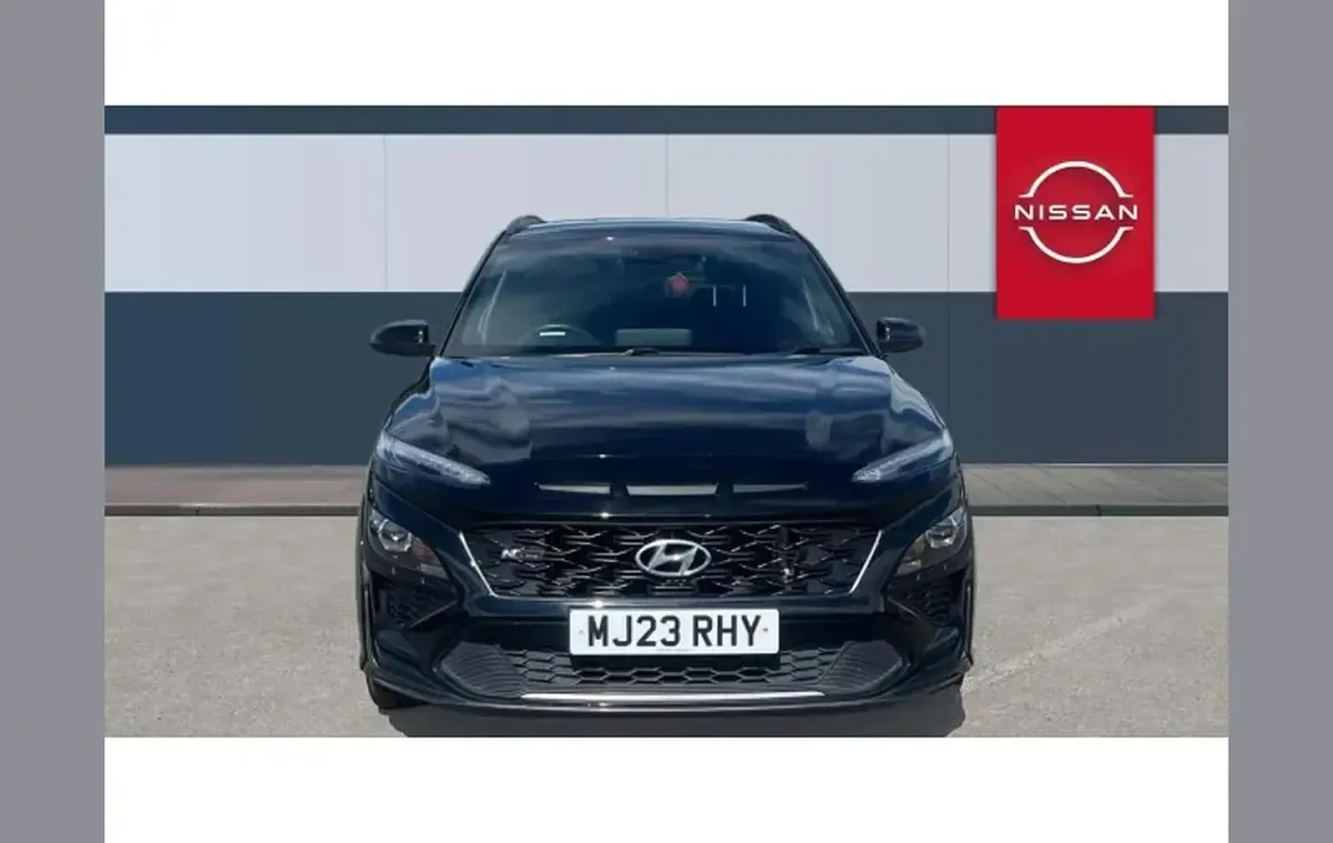 Used Hyundai Kona N Line 117 HP (86 kW) 2023 Black SUV