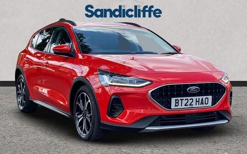Red Used 2022 Ford Focus Active Hatchback | £17,088 (Fair price) - Image 1/4
