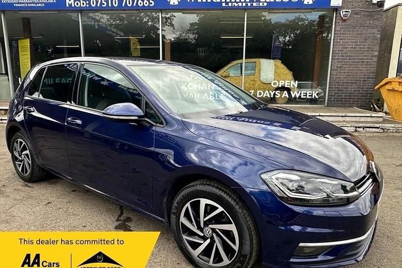 Blue Used 2019 VW Golf VII Edition Hatchback | £15,250 (Fair price) - Image 1/1