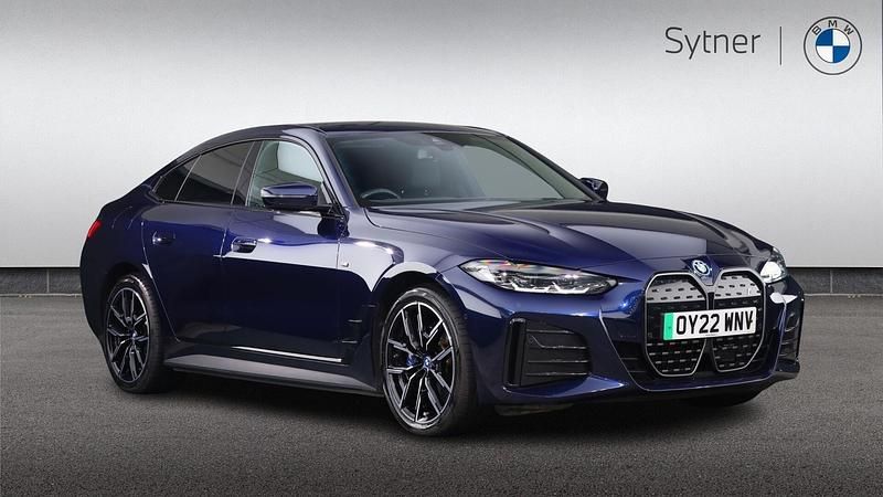 Blue Used 2022 BMW i4 M Sport Sedan | £32,000 (Fair price) - Image 1/4