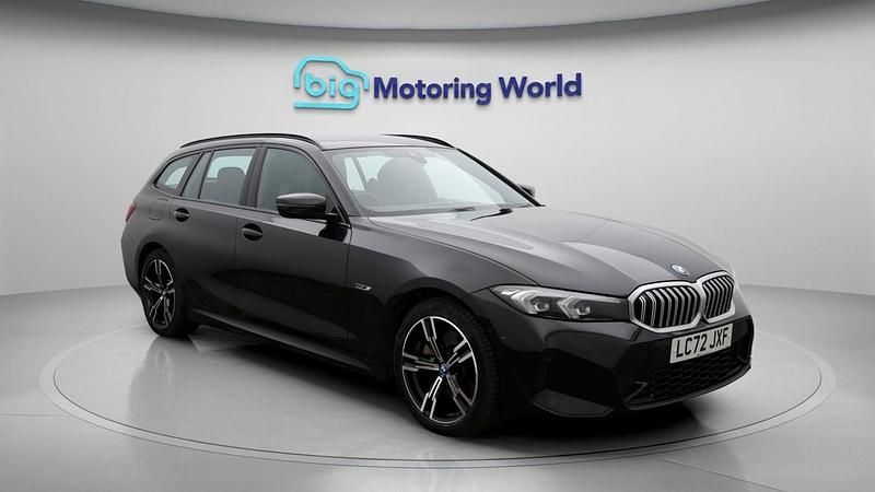 Used BMW 330e M Sport 288 HP (211 kW) 2022 Black Estate