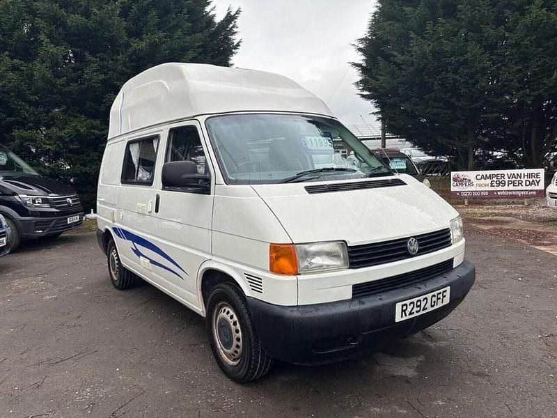 Used VW T4 68 HP (50 kW) 1998 White Van