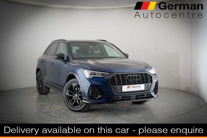 Blue Used 2022 Audi Q3 Black Edition SUV | £26,600 (Good price) - Image 1/3