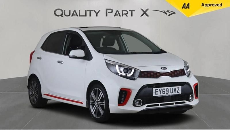 Used Kia Picanto GT-Line S 99 HP (72 kW) 2019 White Hatchback
