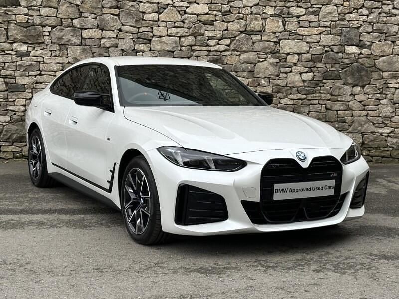 White Used 2025 BMW i4 Shadowline Sedan | £46,949 - Image 1/4