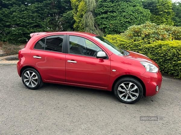 Used Nissan Micra N-TEC 2015 Red Hatchback
