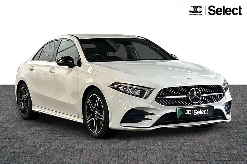 White Used 2022 Mercedes A200 Executive Sedan | £23,000 (Fair price) - Image 1/4