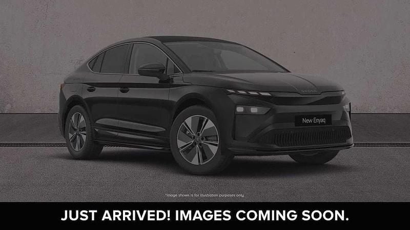 Black Used 2025 Skoda Enyaq iV SUV | £29,939 (Fair price) - Image 1/3