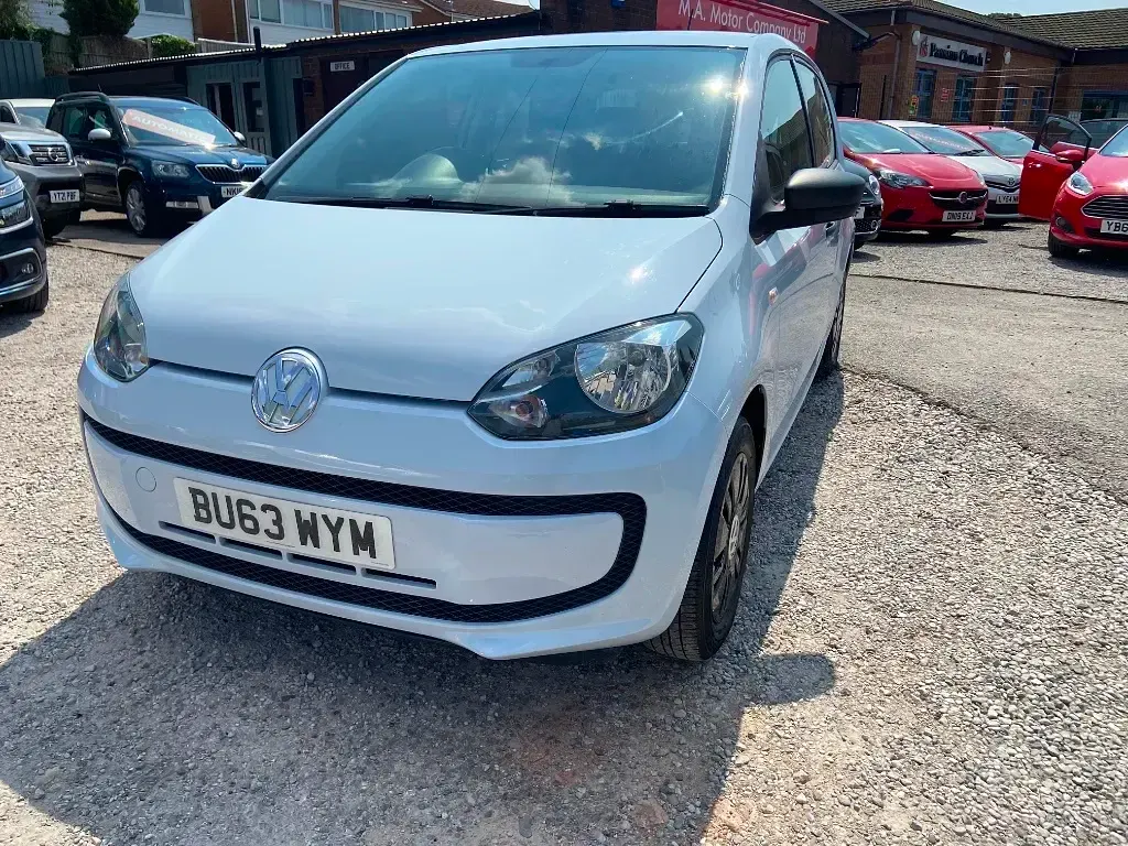 Used VW up! take up! 60 HP (44 kW) 2013 Blue Hatchback