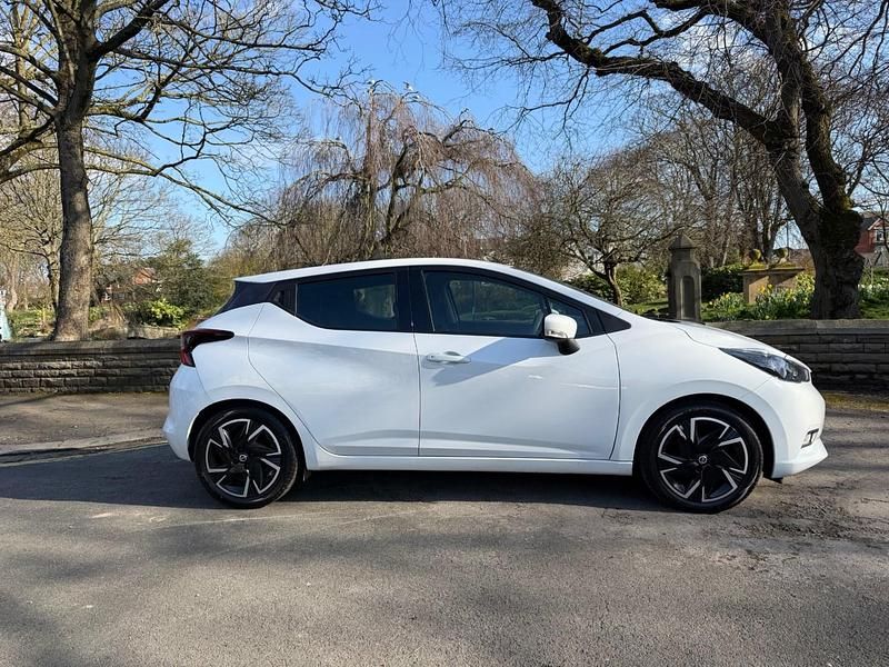 Used Nissan Micra Acenta 2021 White Hatchback